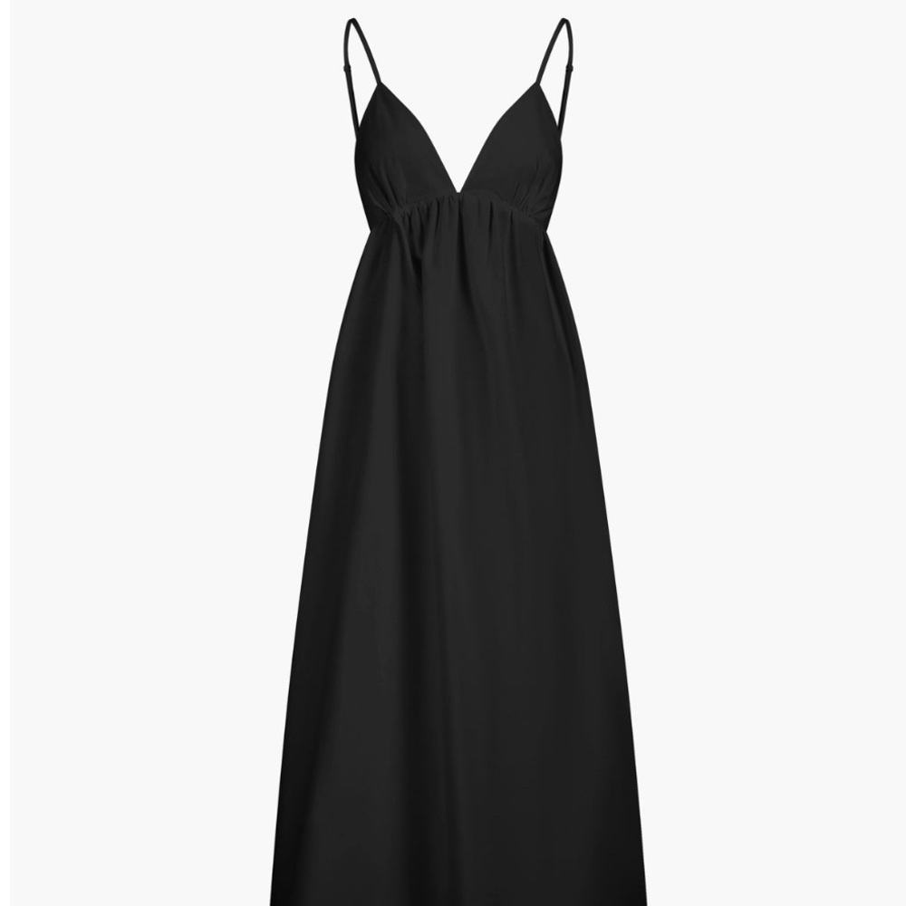 Coastal Cowgirl Open Back Long Dress